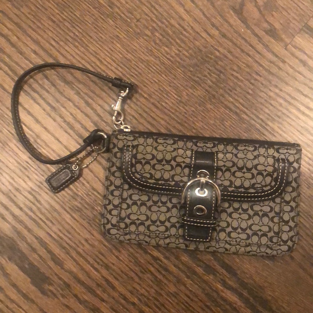 Coach wristlet